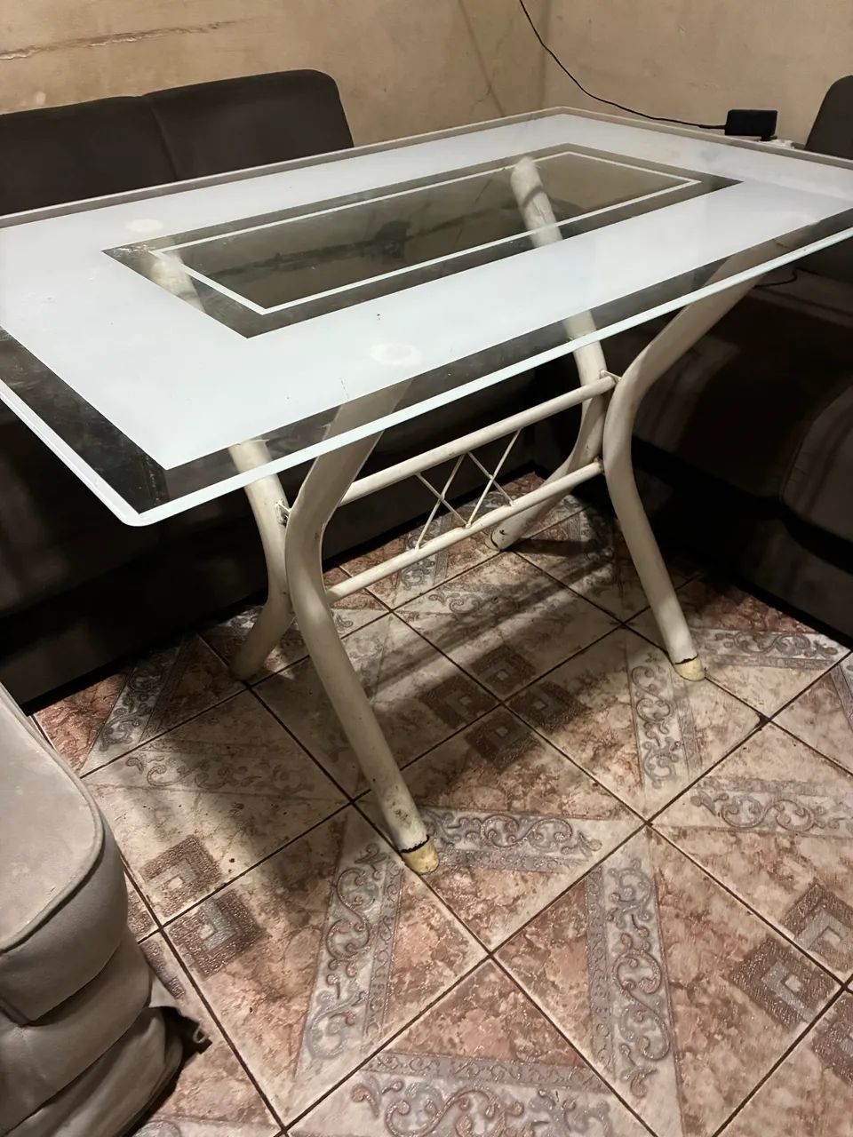 Mesa com tampo de vidro show de bola  - Foto 3