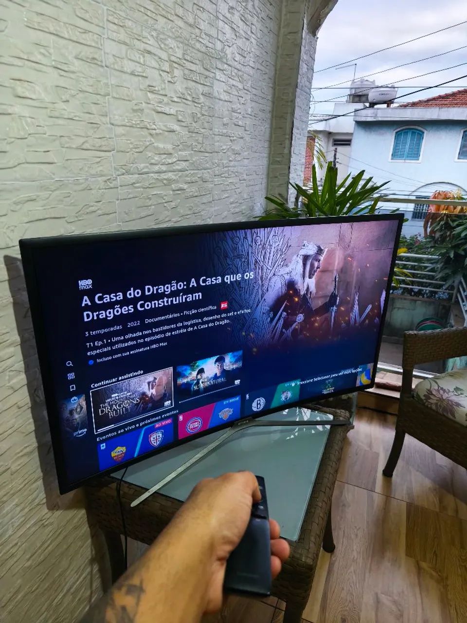SMART TV TELA CURVA 42 POLEGADAS SAMSUNG 
