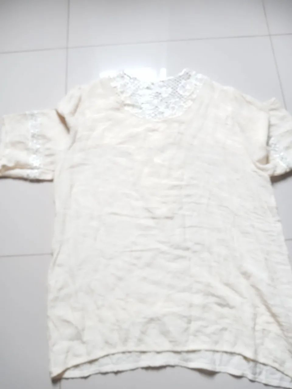 Camisa tipo bata - Foto 2
