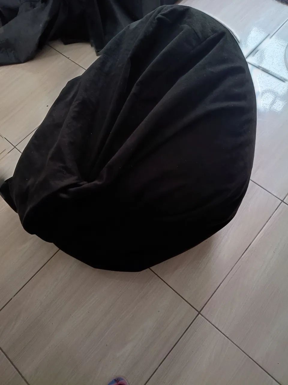 Puff com enchimento 