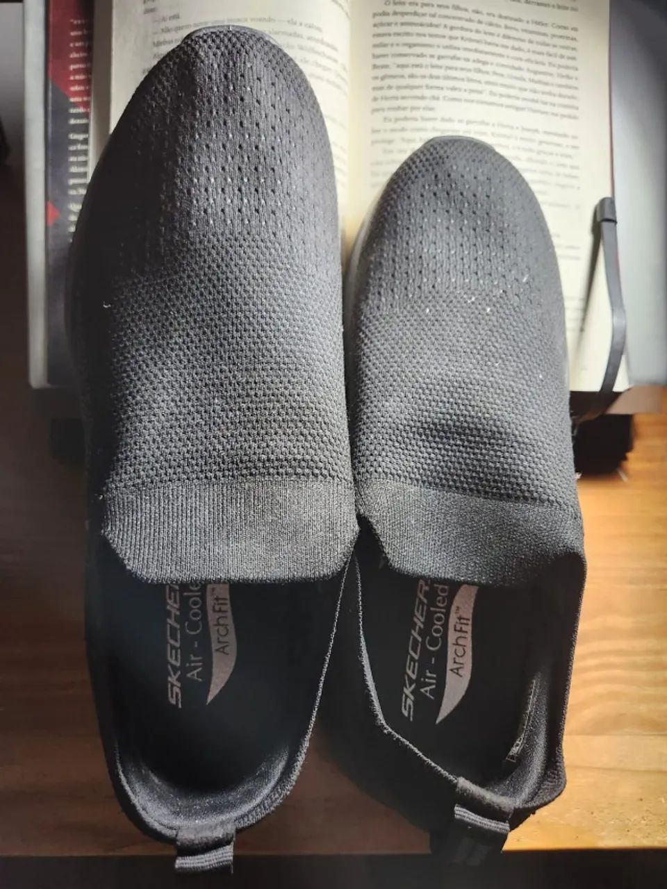 Skechers Arch Fit Masculino Preto - Tamanho 40 (Quase Novo) - Foto 3