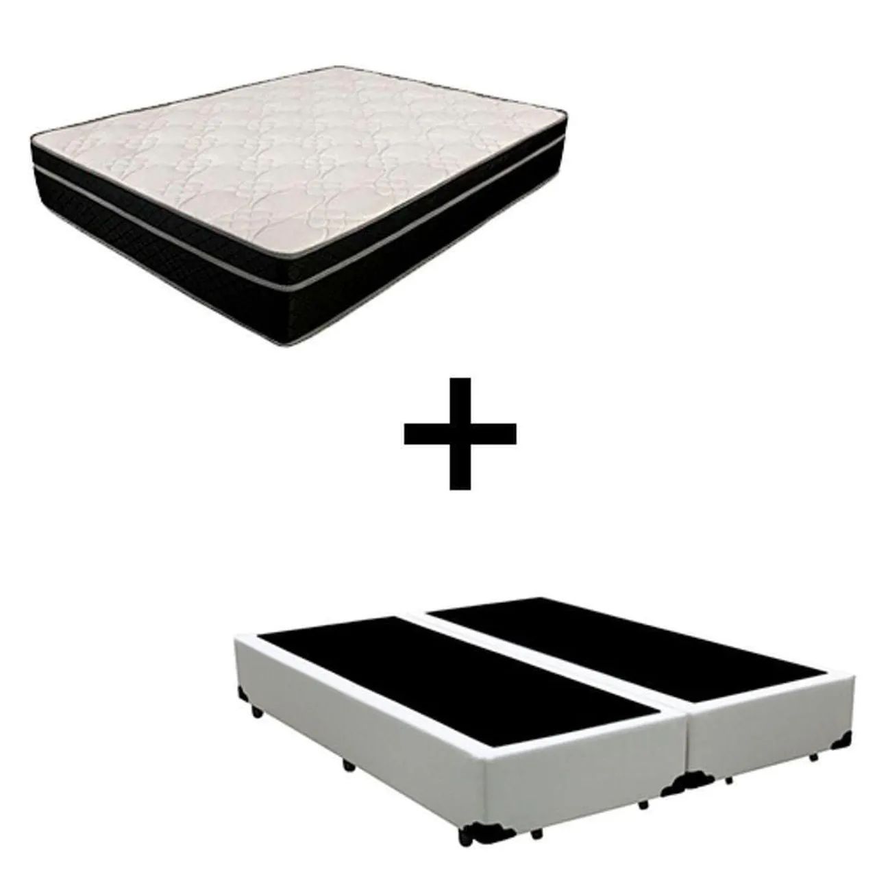 Base box e colchão Queen, frete grátis e só paga na hora da entrega 