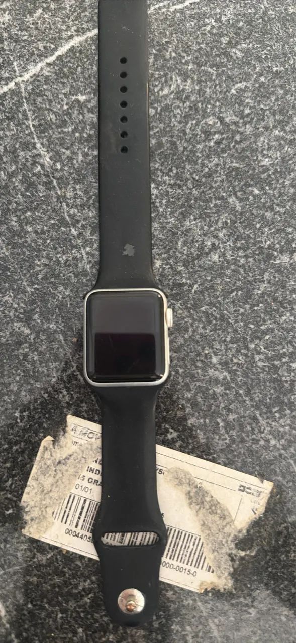 Vendo, Apple Watch série 3 38mm, cor prata  - Foto 3