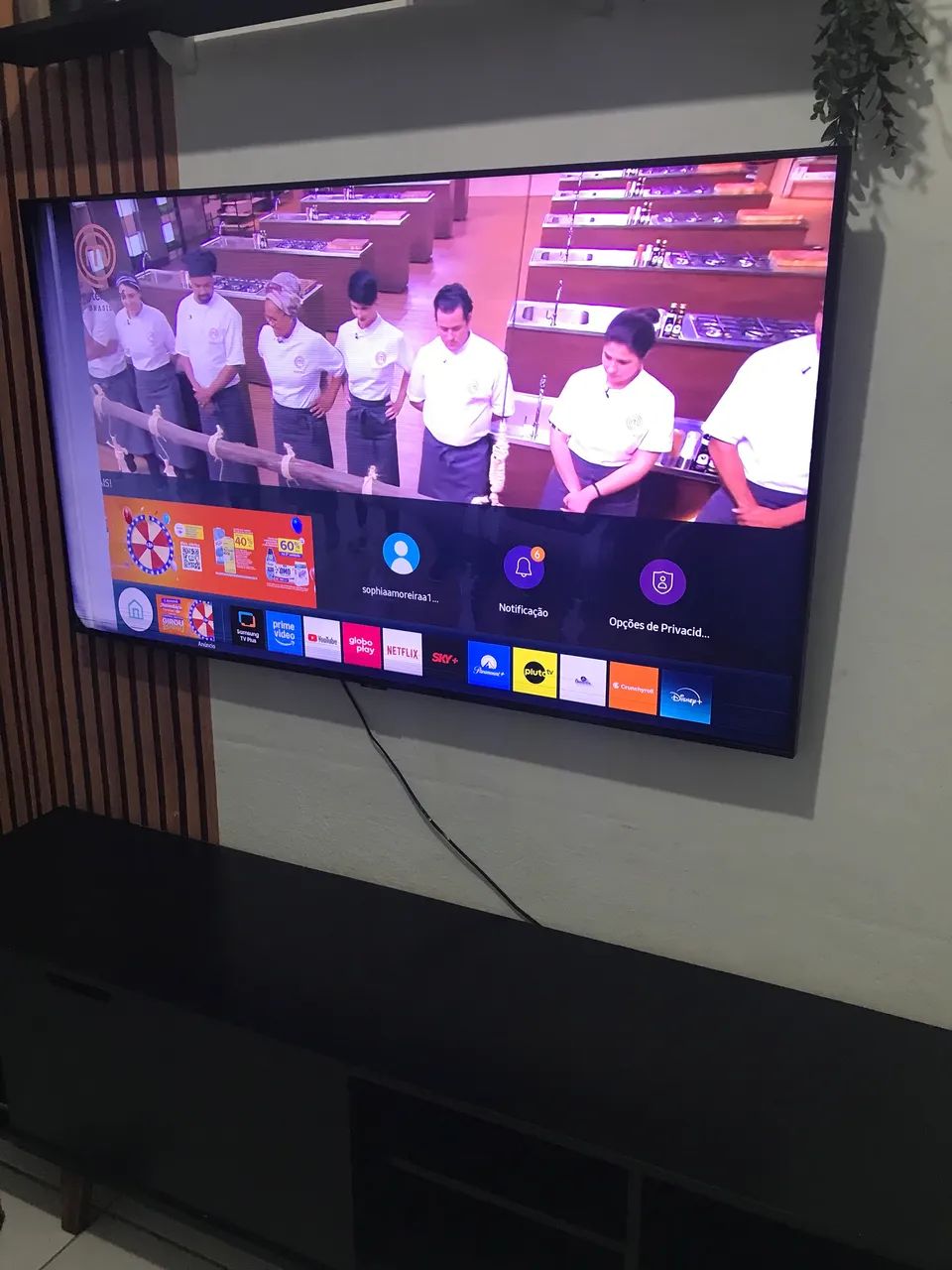 Smart tv Sansung 55 polegadas 