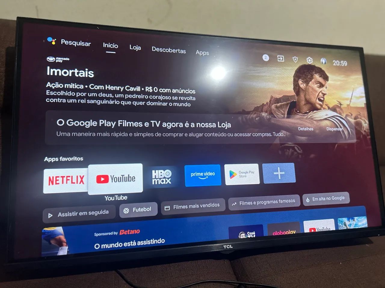 ? Smart TV TCL 32? - R$ 500 - Foto 4