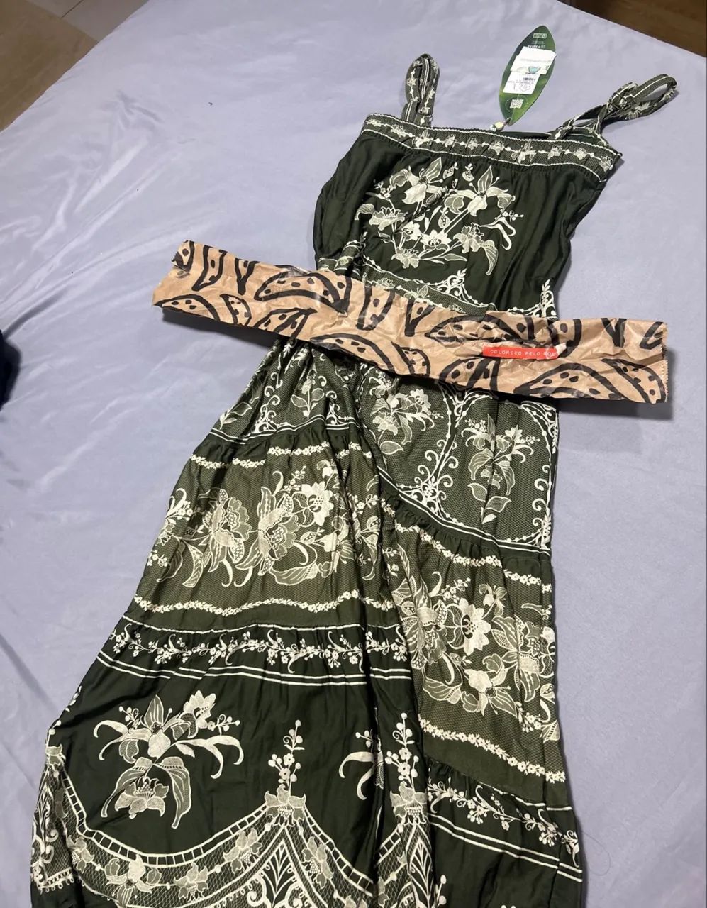 Vestido longo farm nunca usado  - Foto 4
