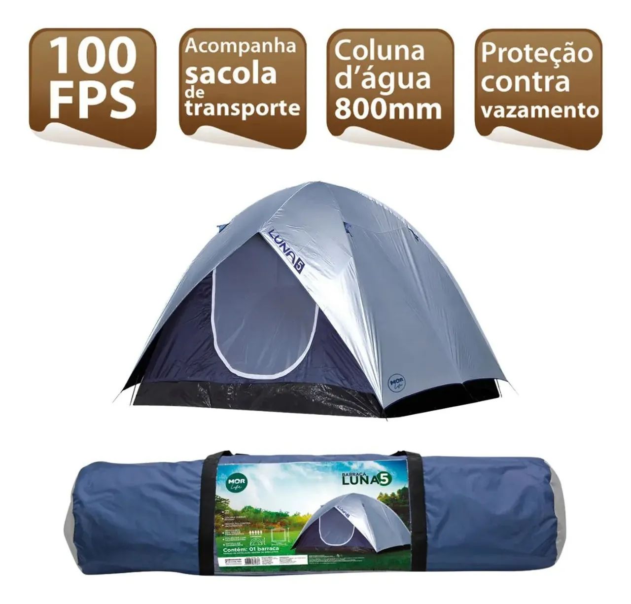 Barraca mor para 4 pessoas  - Foto 3