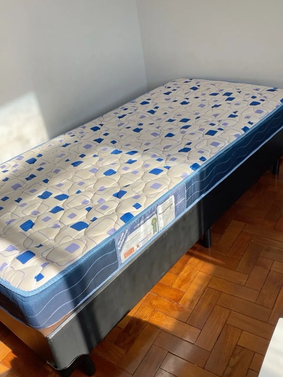 Cama solteiro colchão e box  - Foto 2
