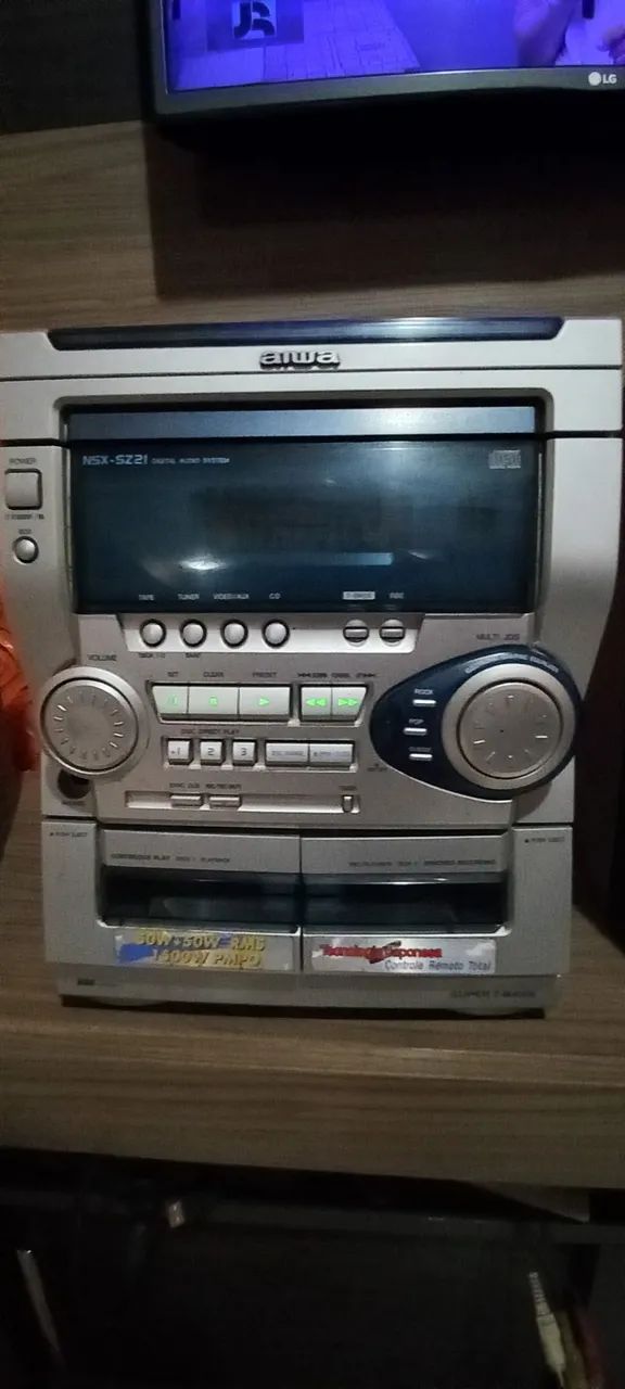 Som Micro System Aiwa 1500 whatss - Foto 2