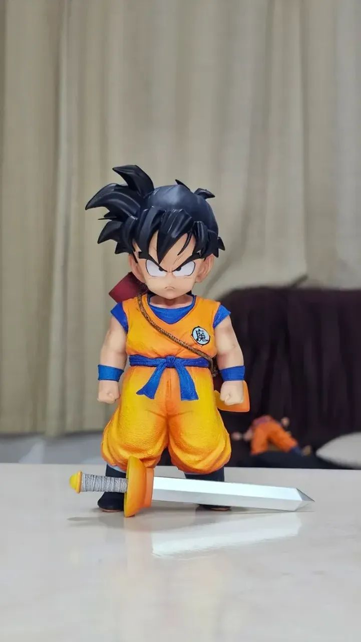 Figura De Ação Gohan espada Dragon Ball Z - 18 cm - Foto 2