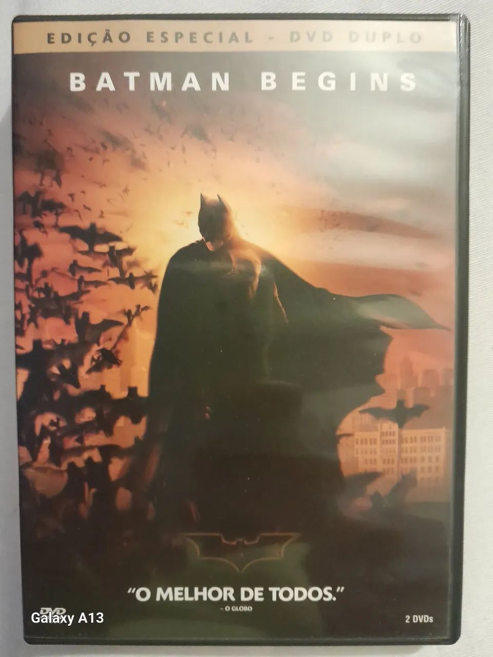 Dvd Duplo Batman BEGINS Original 