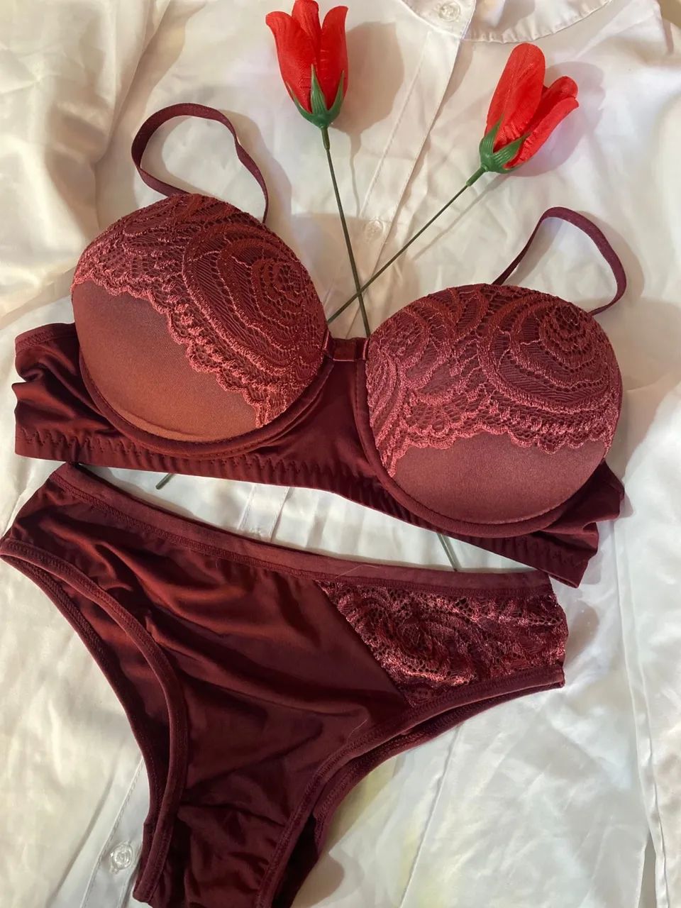 Lingerie linda e delicada  - Foto 3