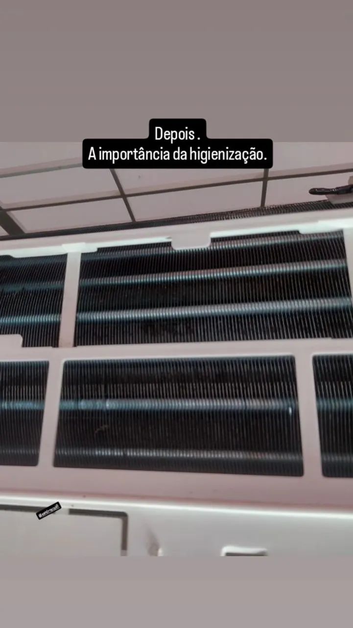 Higienização de ar condicionado. - Foto 3