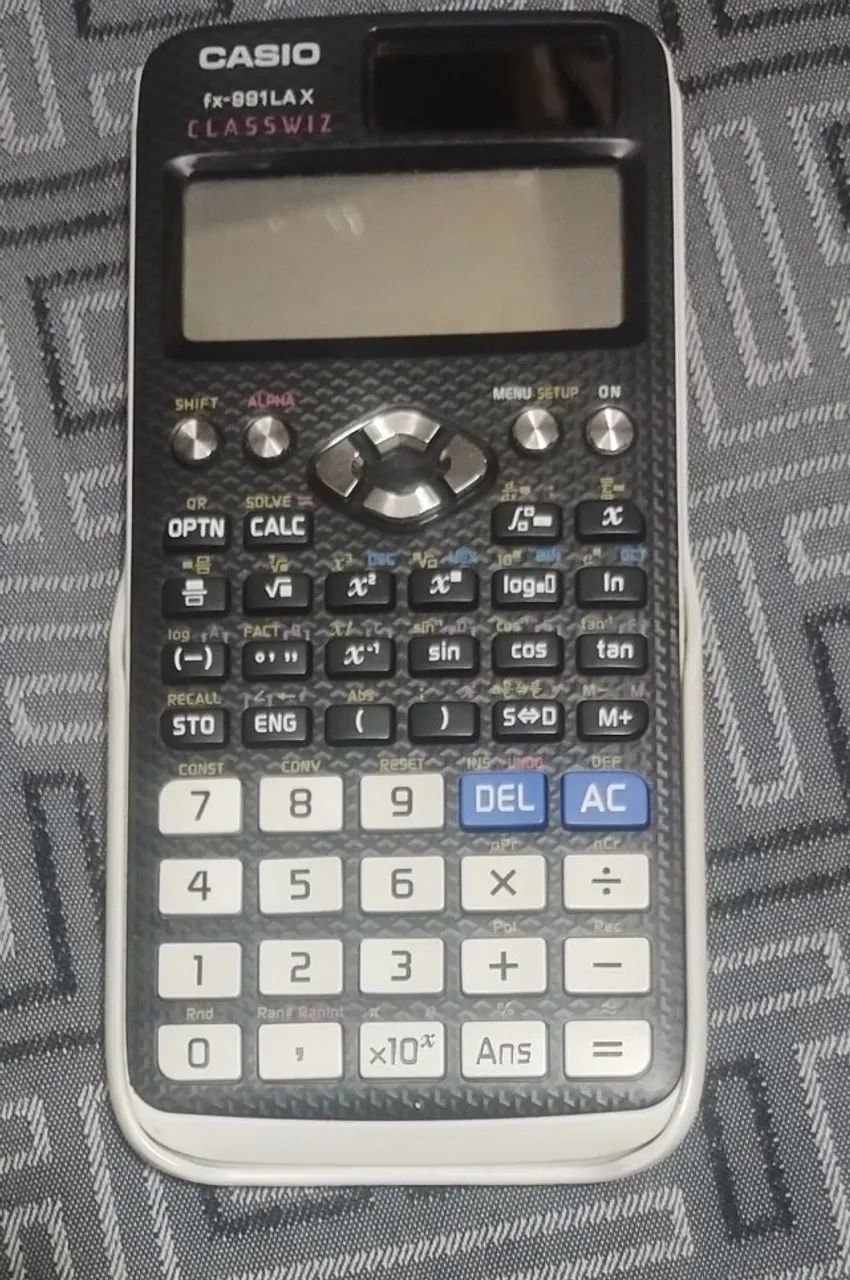 Calculadora científica Casio fx 991lax - 552 funções 