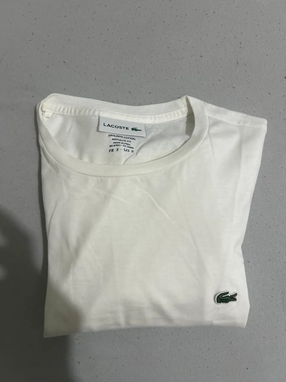 Camiseta manga longa Lacoste original  - Foto 4