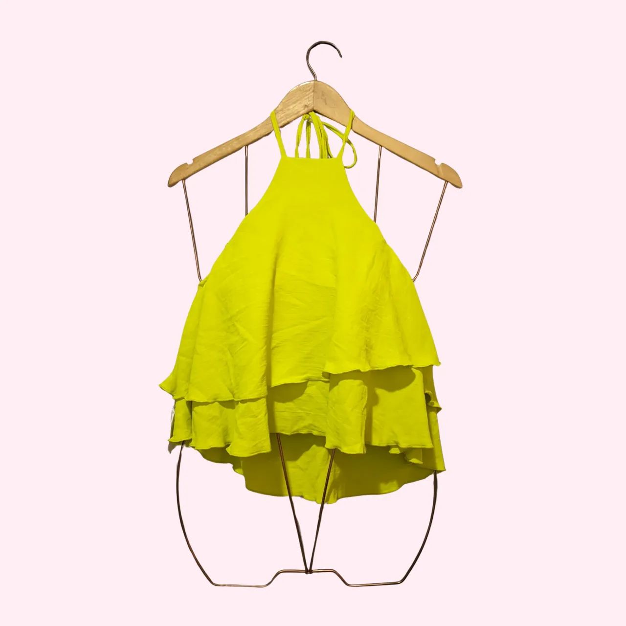 Cropped verde lima