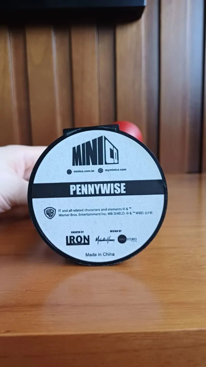 Minico It Pennywise Iron Studios - Usado Como Novo - Foto 5