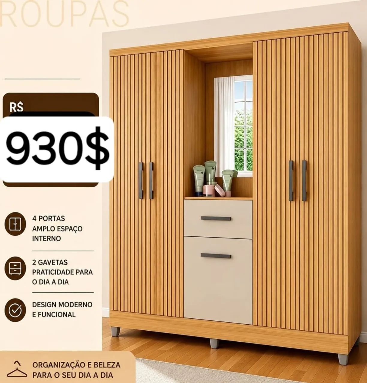 Guarda roupa  - Foto 3