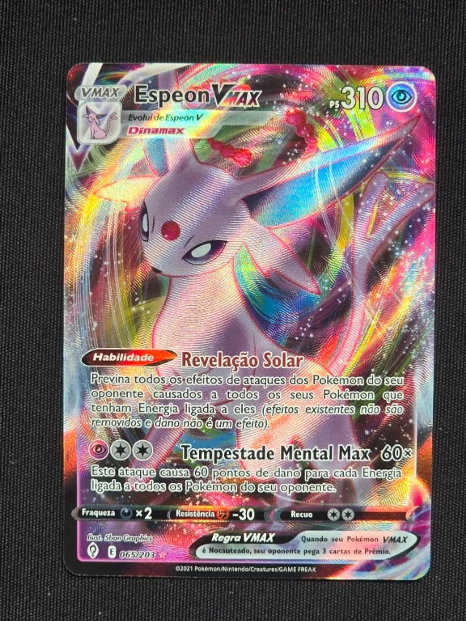 Cartas Eveelution Umbreon, Glaceon, Espeon, Leafeon - Pokemon TCG - Valores na descrição - Foto 5