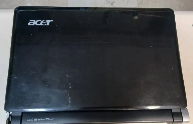 Netbook Acer com defeito