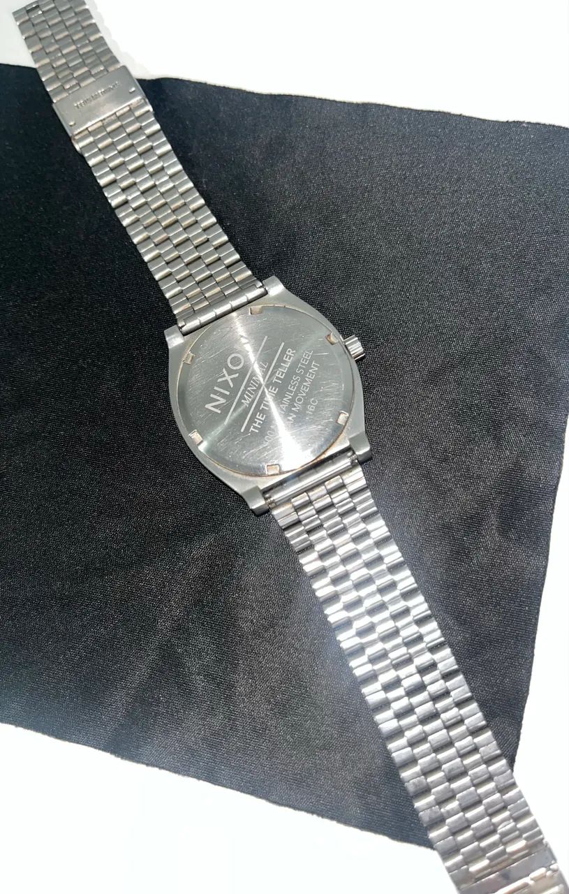 Relógio NIXON Time Teller Stainless Steel Japan Movement - Foto 2