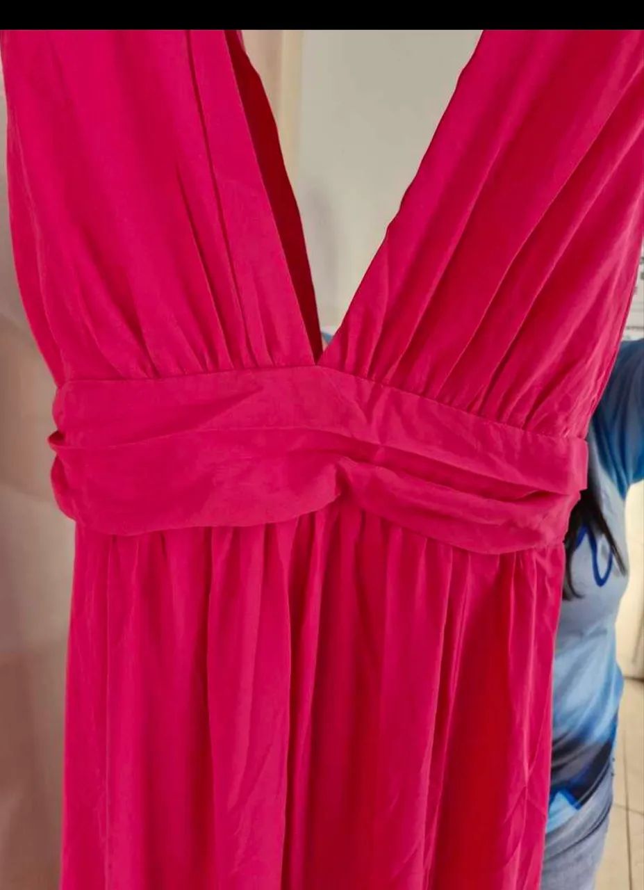 Vestido lindo rosa pink SHEIN  - Foto 2