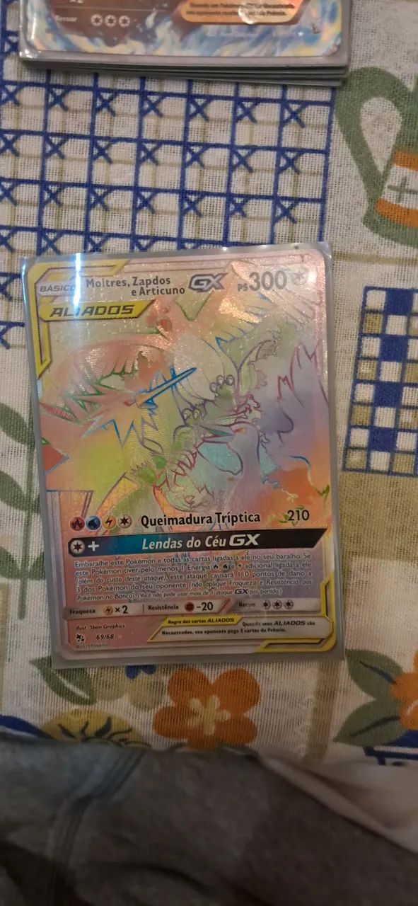 Moltres, Zapdos e Articuno GX 69/88