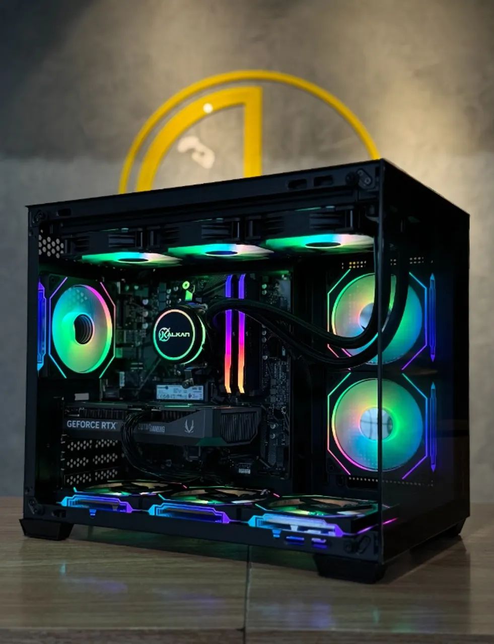 PC por R$ 7.999 à vista! - AMD Ryzen 5 5600 + RTX 5060TI 8GB - Olx Pay - Foto 2