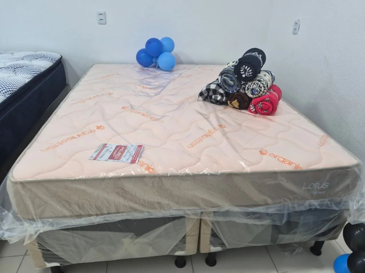 CAMA QUEEN SIZE MOLAS ENSACADAS PELMEX ENTREGA GRÁTIS HOJE  - Foto 3