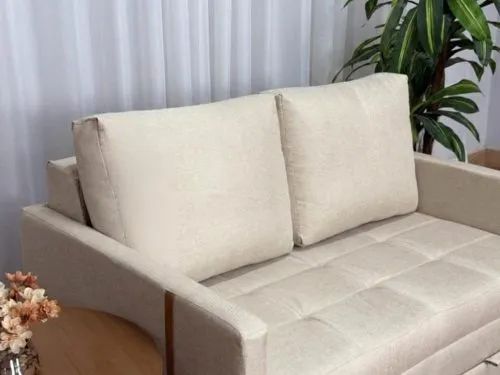 SOFÁ CAMA DOMINIC 1,40M  LINHO. PRONTA ENTREGA. - Foto 3
