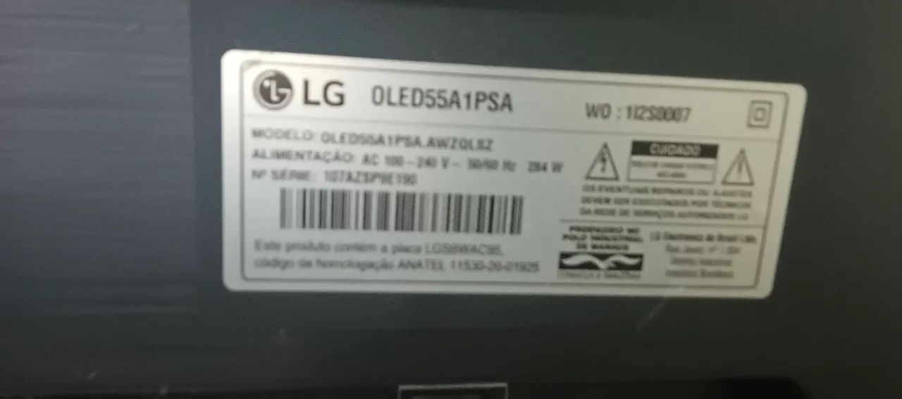 Smart TV LG Oled A1 55 polegadas - Foto 2