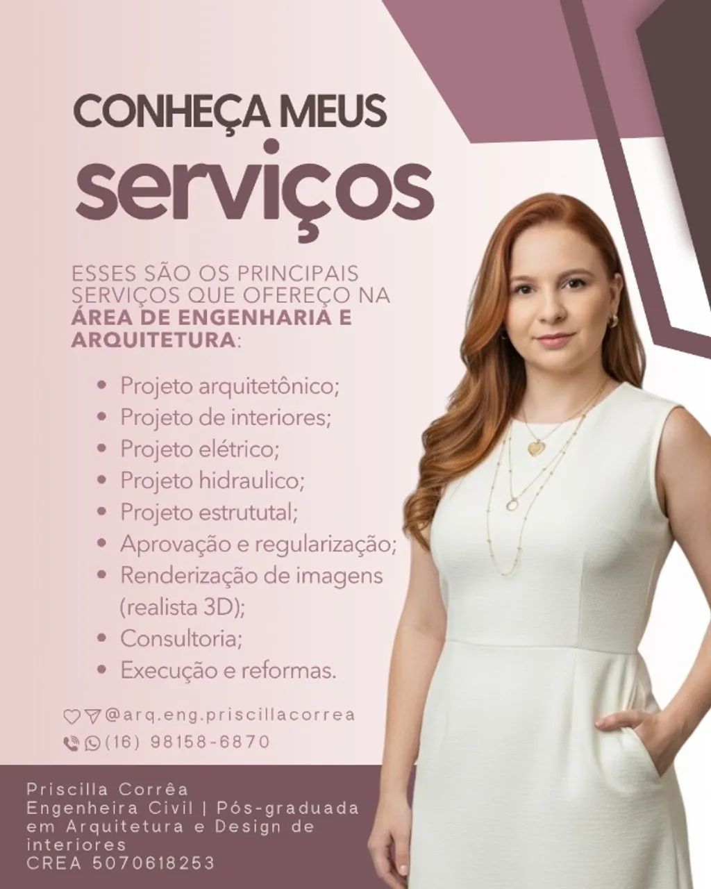 Serviços de engenharia e arquitetura