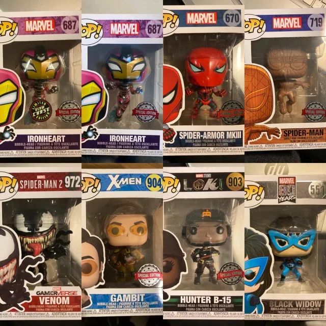 Pacote Funko - Marvel Diversos