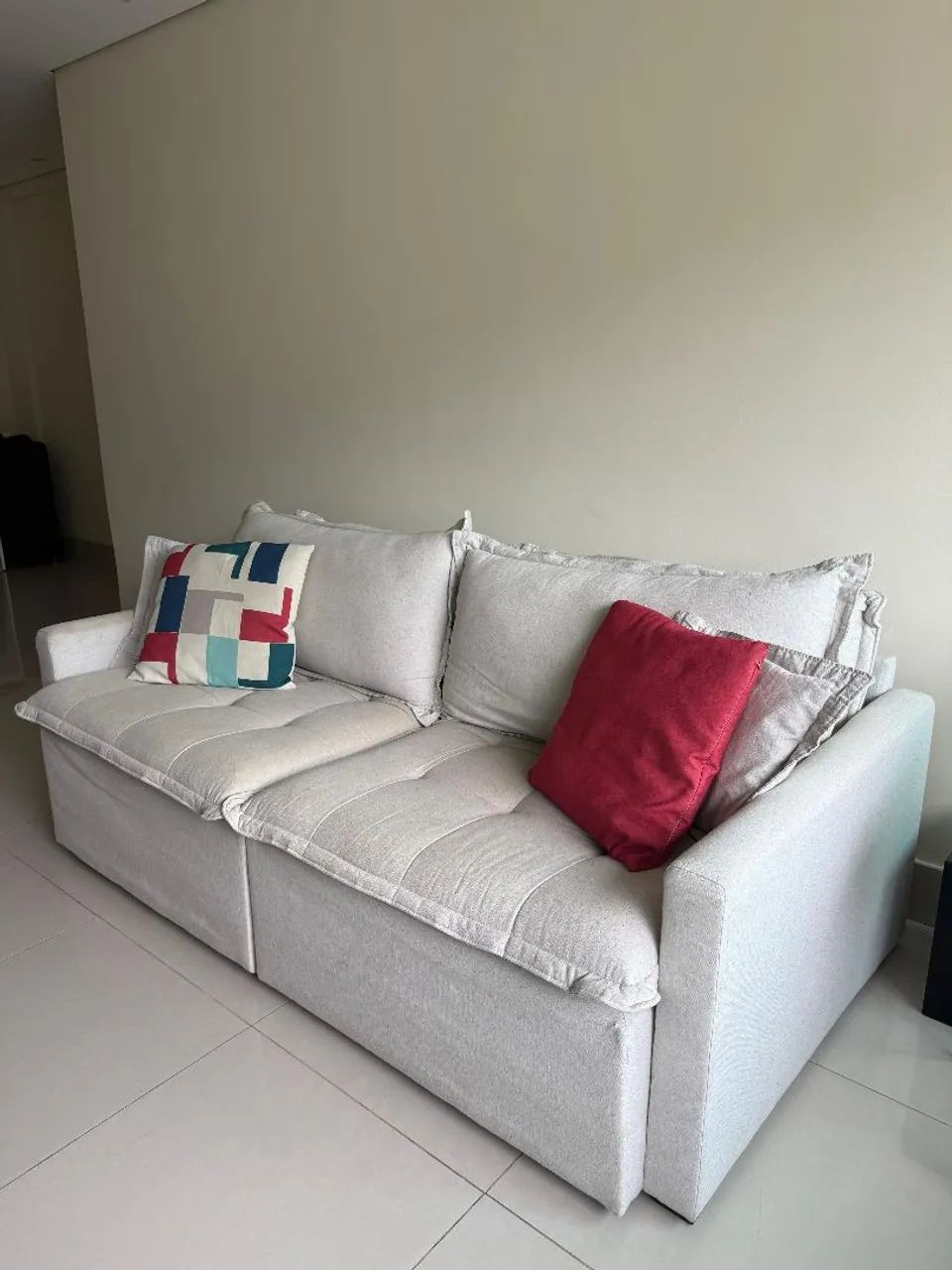 Sofá retrátil 2m - Foto 2