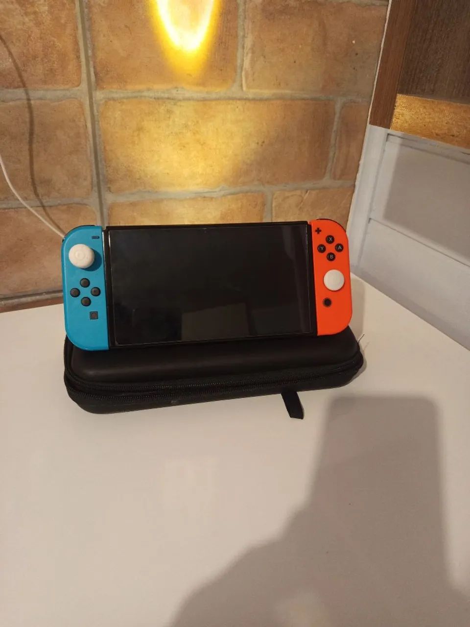 Nintendo switch oled+ cartão SD e assessorios - Foto 4