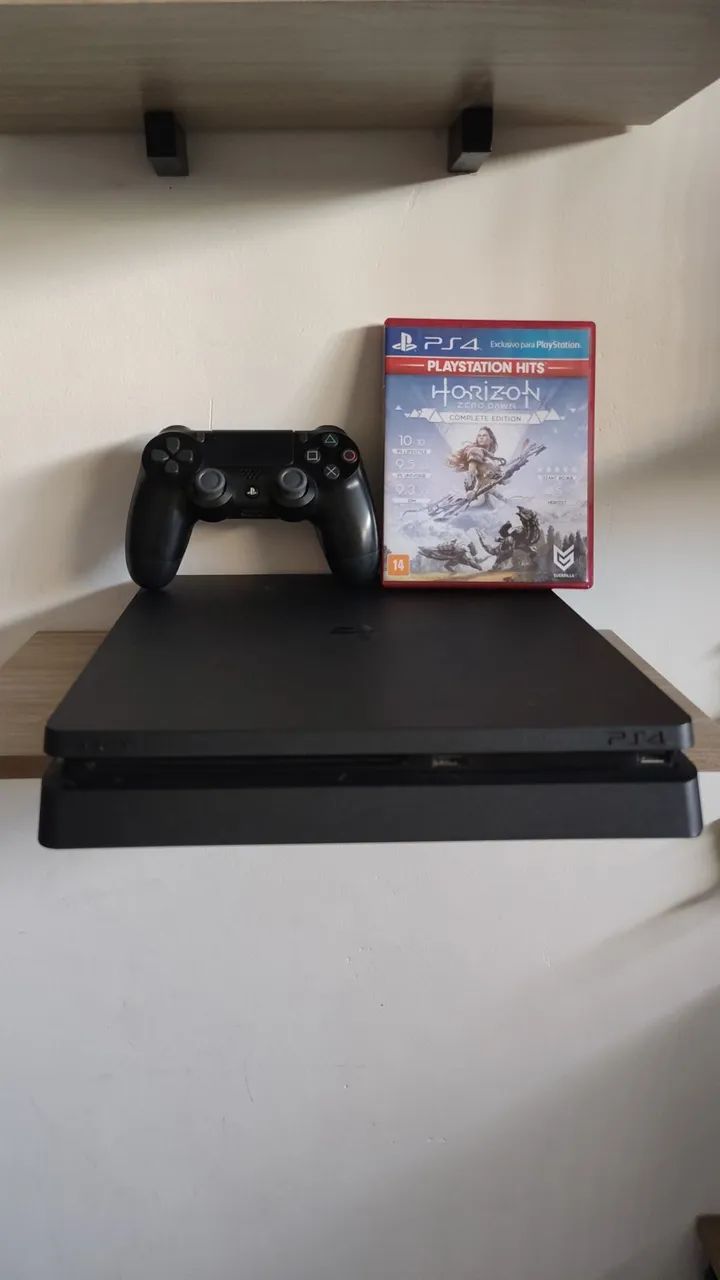 Ps4 slim 500gb +controle e jogo  - Foto 2