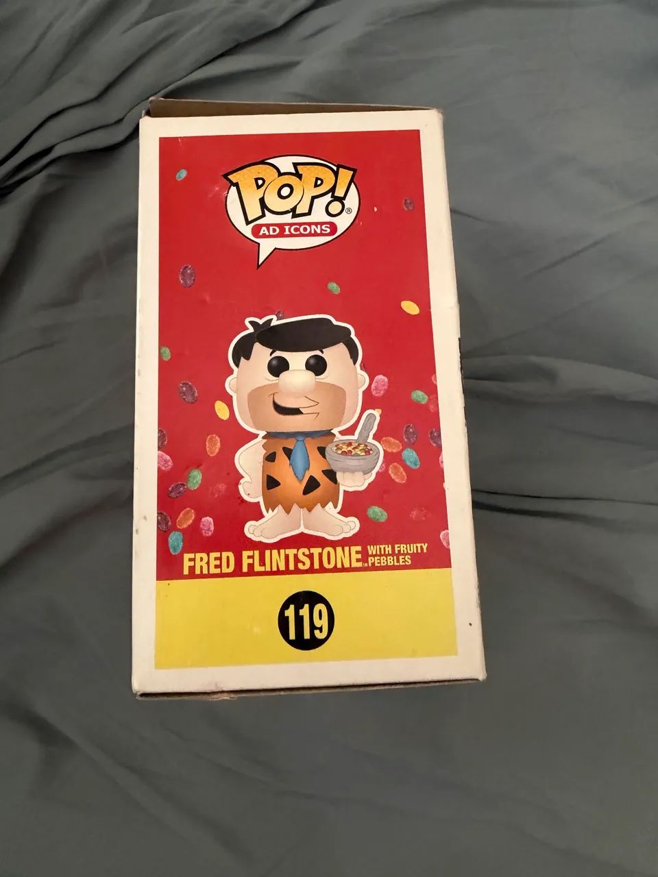 Funko pop Fred Flintstone com Fruity Pebbles #119 - Foto 3