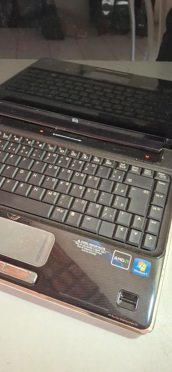 Notebook pra ajeita ou tira pecas 