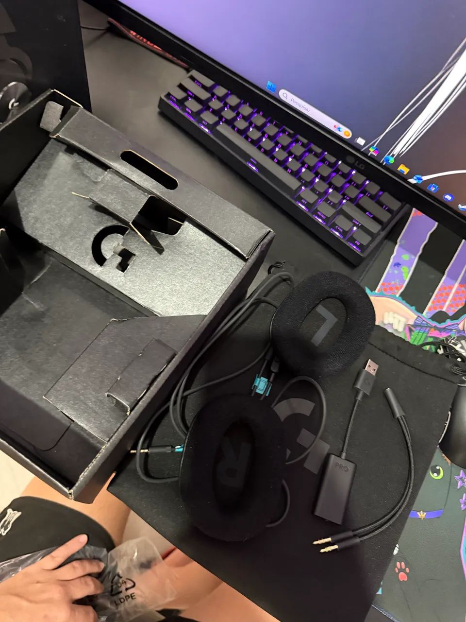 Headset Logitech G PRO - Foto 5