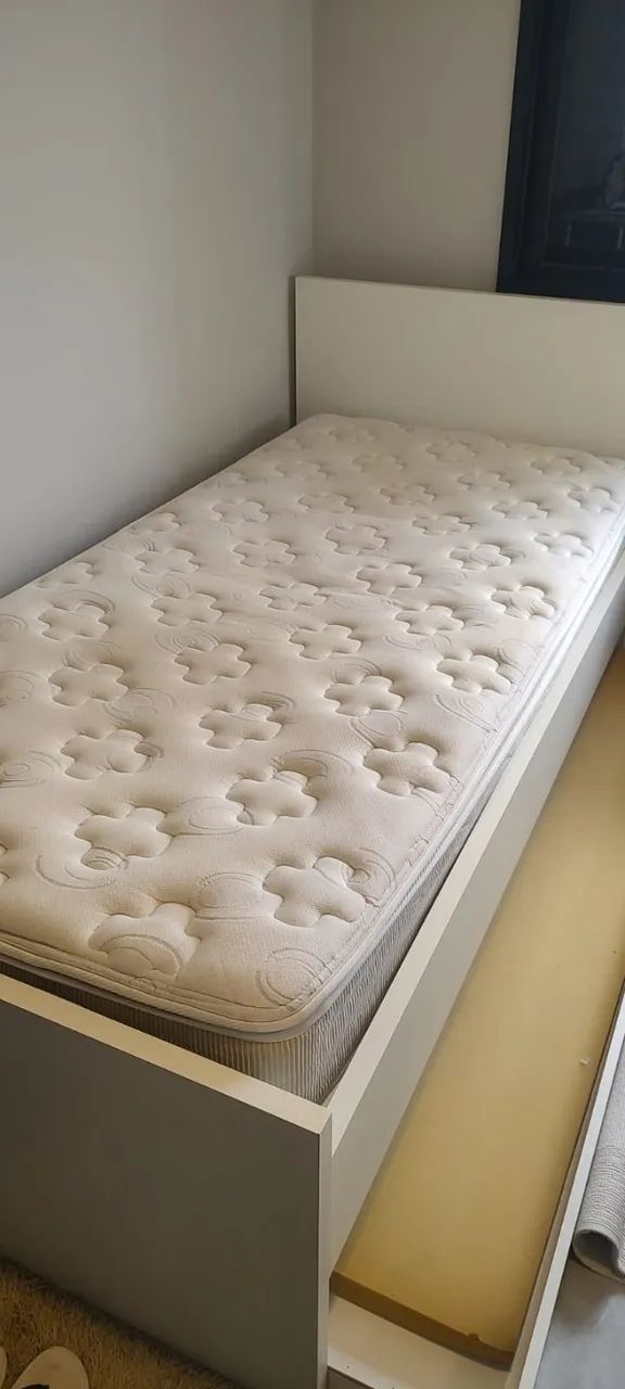 CAMA COM BICAMA + COLCHÃO - Foto 3
