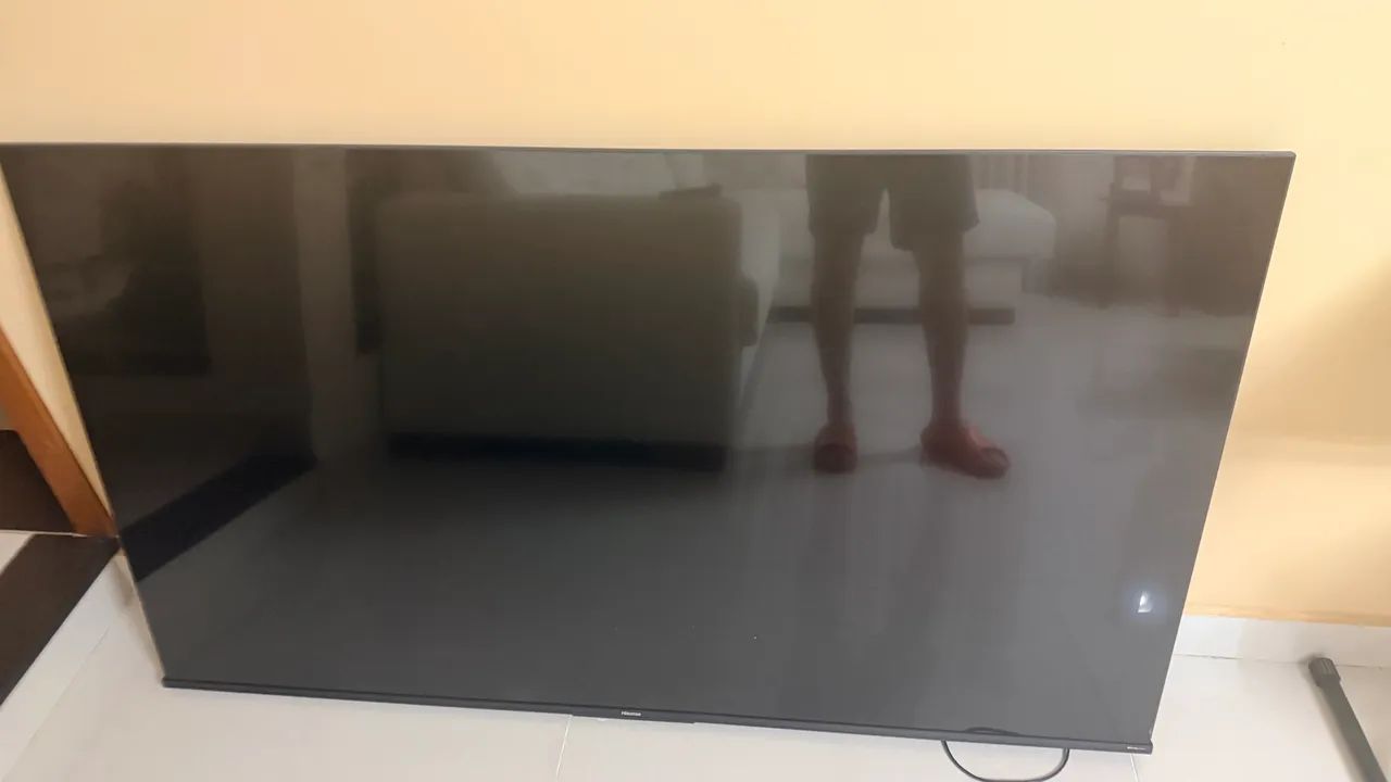 TV HISENSE DEFEITO NA TELA - Foto 3