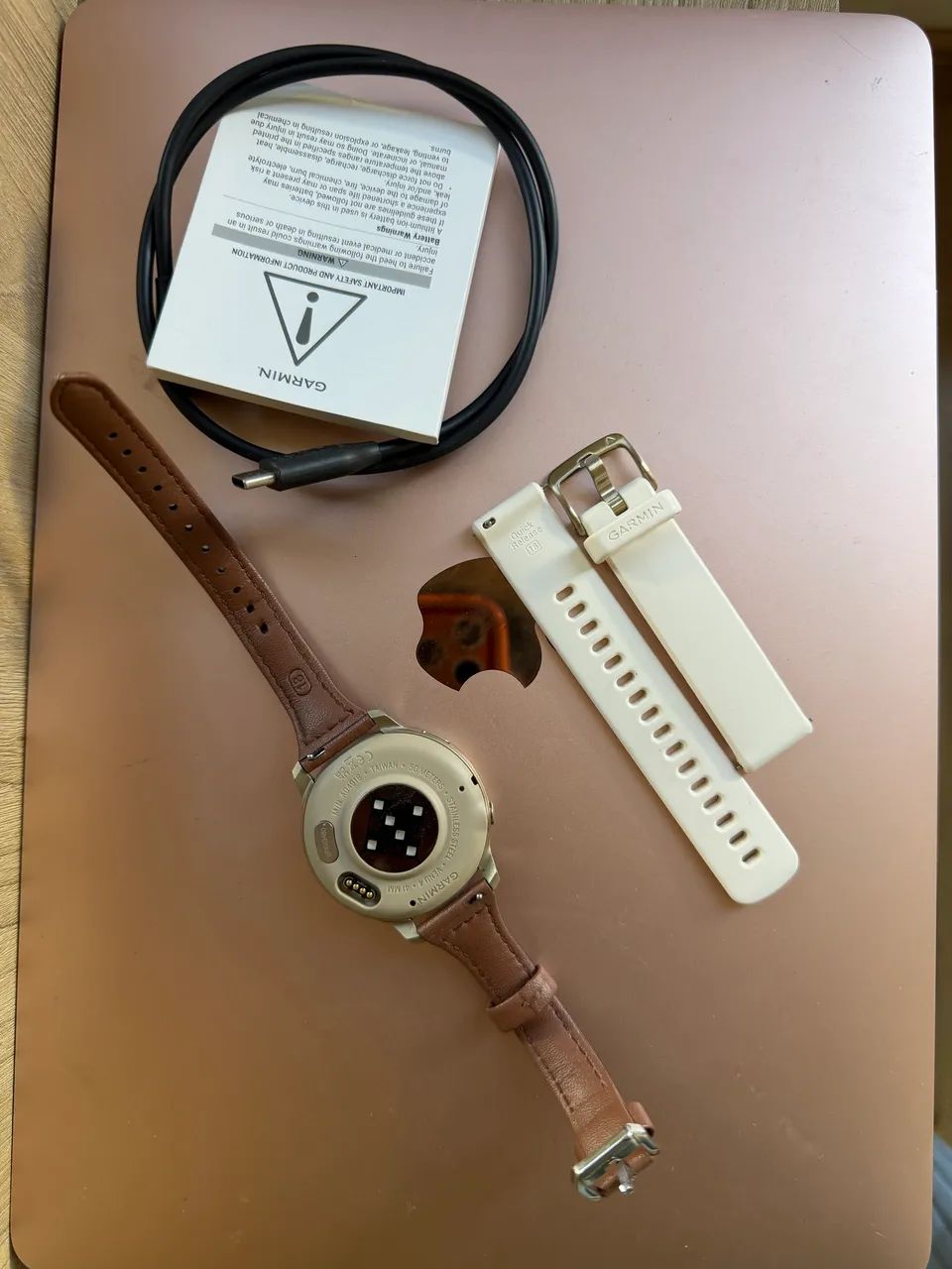 Garmin venu 4 41mm dourado - Foto 2