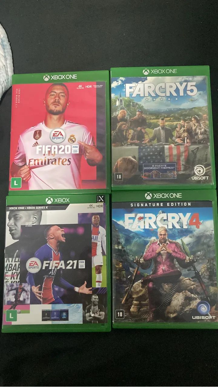 Jogos Xbox one usado