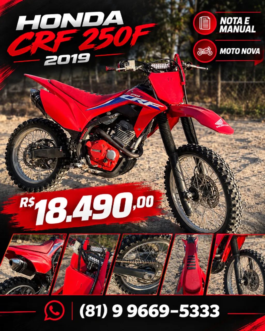HONDA CRF 250F 2019