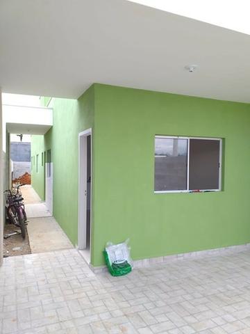 Vende || Casa Nova no Golfinhos || 02 dormitórios || Preço Especial || 190 mil