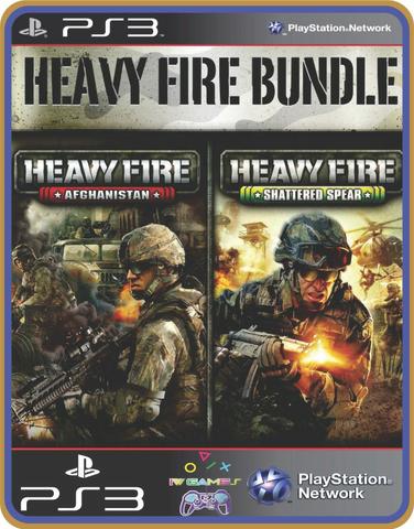 Ps3 Heavy fire conjunto