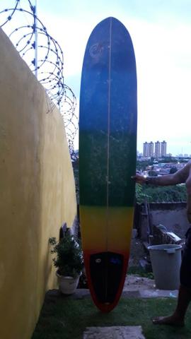 Longboard Radical 9.1 + 3 quilhas +strep + capa - Foto 5