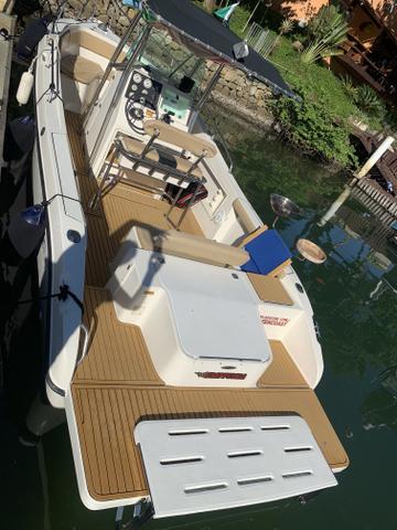 Lancha Fishing 265 - Mercruiser 5.0 V8 gasolina - Impecável - Foto 14