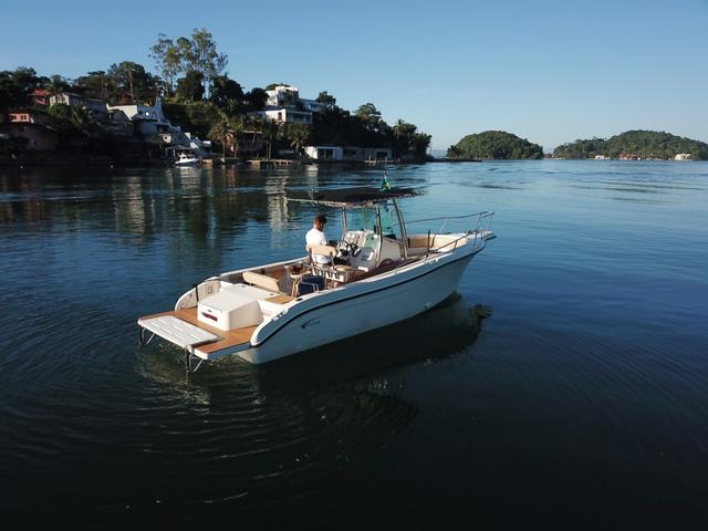 Lancha Fishing 265 - Mercruiser 5.0 V8 gasolina - Impecável - Foto 9