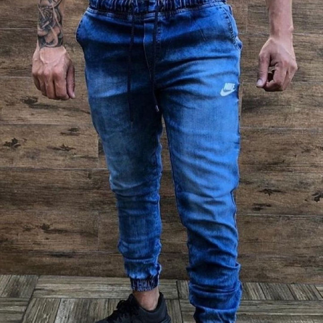 calça jogger nike jeans